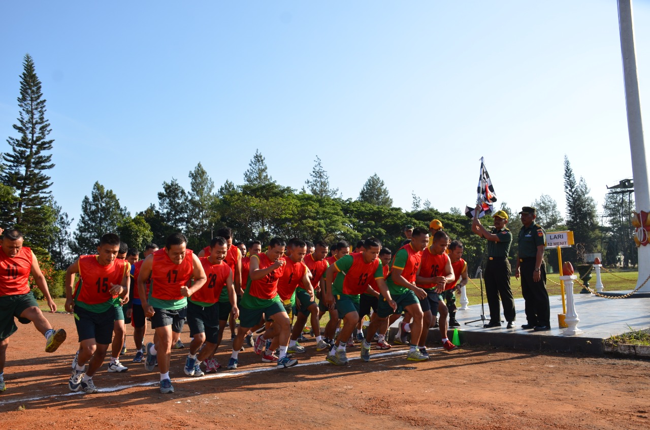 Personil Korem 073/Mkt melaksanakan semapta Periodik II Tahun 2019